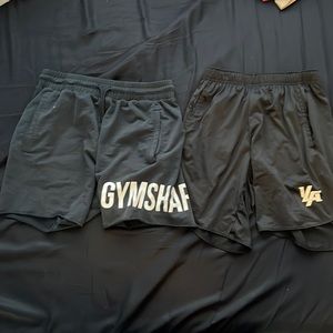 Gymshark and young La shorts like new size medium